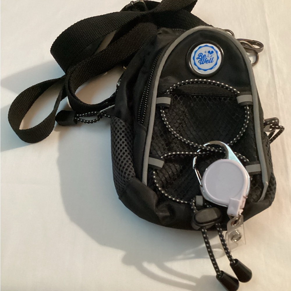 Be Well crossbody bag, 2 pouches, unisex